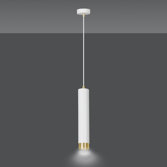 Emibig Emibig KIBO 1 WH/GOLD - Modern pendant lamp with stylish design