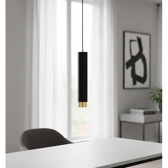 Emibig Emibig KIBO 1 Pendelleuchte Schwarz/Gold - Modernes Design für jeden Raum