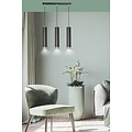 Emibig Emibig KIBO 3 Pendant Lamp - Modern design with black and gold accents