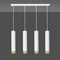 Emibig Emibig KIBO 4 WH/GOLD - Modern pendant lamp with stylish design