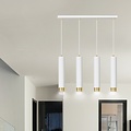 Emibig Emibig KIBO 4 WH/GOLD - Modern pendant lamp with stylish design