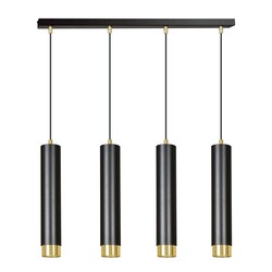 Emibig KIBO 4 Pendant Lamp Black/Gold