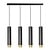 Emibig Emibig KIBO 4 Hanglamp Zwart/Goud