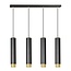 Emibig Emibig KIBO 4 BL/GOLD - Lampe suspendue moderne pour un éclairage stylé
