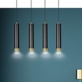 Emibig Emibig KIBO 4 BL/GOLD - Lampe suspendue moderne pour un éclairage stylé