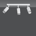 Emibig Emibig HIRO 3 WH/CHROME - Lámpara de techo moderna para cualquier espacio