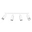Emibig Emibig HIRO 4 WH/CHROME - Moderne plafondlamp voor stijlvolle verlichting