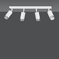 Emibig Emibig HIRO 4 WH/CHROME - Moderne Deckenlampe für stilvolle Beleuchtung