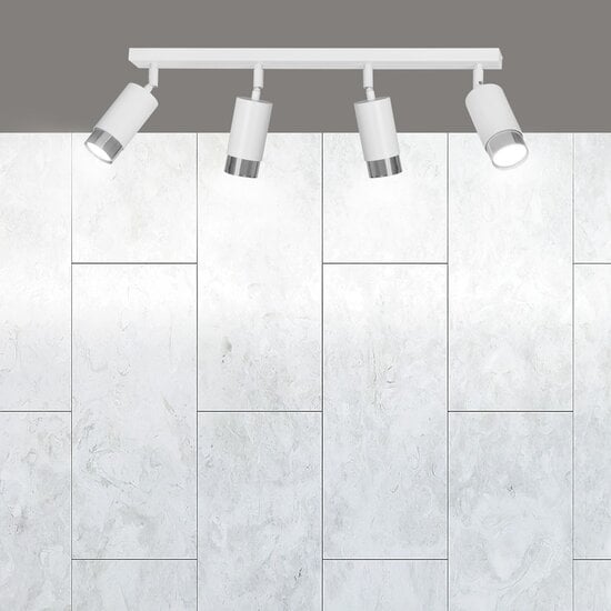 Emibig Emibig HIRO 4 WH/CHROME - Modern ceiling lamp for stylish lighting