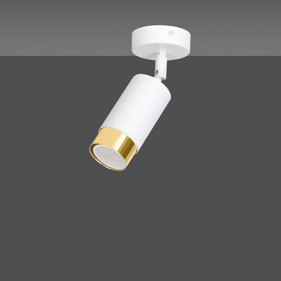 Emibig Emibig HIRO 1 WH/GOLD - Lampe de plafond moderne pour tous les espaces