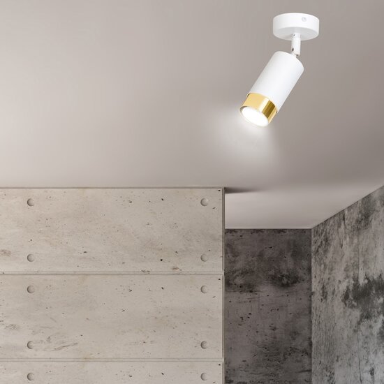Emibig Emibig HIRO 1 WH/GOLD - Lampe de plafond moderne pour tous les espaces