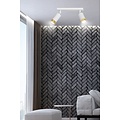 Emibig Emibig HIRO 2 WH/GOLD - Modern ceiling lamp for any space