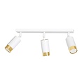 Emibig Emibig HIRO 3 WH/GOLD - Lampe de plafond moderne pour un éclairage élégant