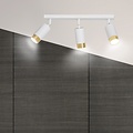 Emibig Emibig HIRO 3 WH/GOLD - Moderne plafondlamp met stijlvol design