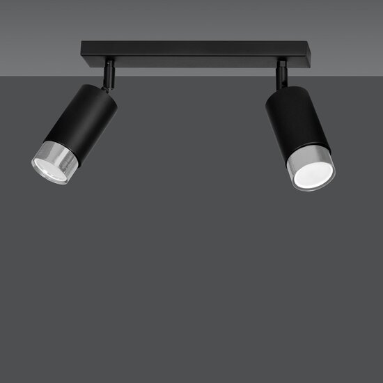 Emibig Emibig HIRO 2 BL/CHROME - Moderne Deckenlampe für jeden Raum