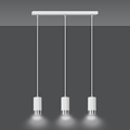 Emibig Emibig FUMIKO 3 WH/CHROME - Lámpara colgante moderna para un ambiente elegante