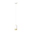 Emibig Emibig FUMIKO 1 WH/GOLD - Lampe Suspendue Moderne avec Style