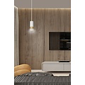 Emibig Emibig FUMIKO 1 WH/GOLD - Lámpara Colgante Moderna con Estilo