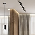 Emibig Emibig FUMIKO 1 Pendant Lamp - Modern design with chrome finish