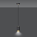 Emibig Emibig FUMIKO 1 Hanglamp - Modern design in zwart en goud