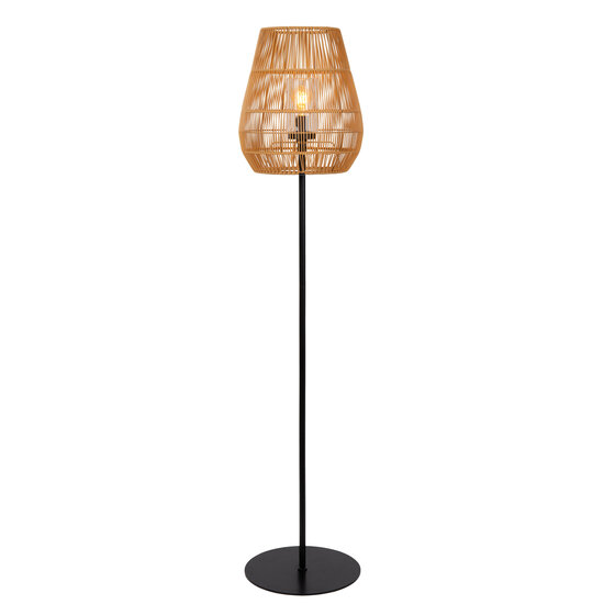 LUCIDE LUCIDE Vloerlamp Rotan - Perfect voor Buitenverlichting