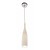 Lampe suspendue bouteille blanche en verre E27 1200mm haut