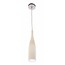 Fantasia Kirina suspension, verre blanc forme bouteille, culot E27 (ampoule non incluse), 120 cm, Ø 8 cm