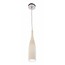 Hanging lamp glass white bottle E27 1200mm high