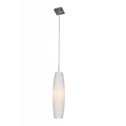 Maru lámpara colgante cristal blanco E27 88mm diámetro