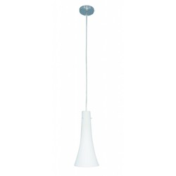 Lampe à suspension verre mat conique 180mm diamètre 1xE27