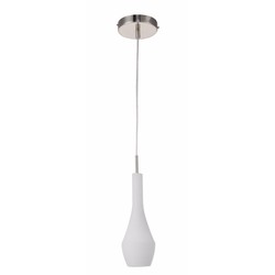 Fantasia Botelo pendant light glass bottle matt E27 120cm high