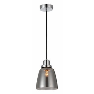 Fantasia Nali Pendelleuchte Rauchglas E27 200mm Durchmesser