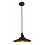 Lampe à suspension design noir-or 1xE27 diamètre 360mm