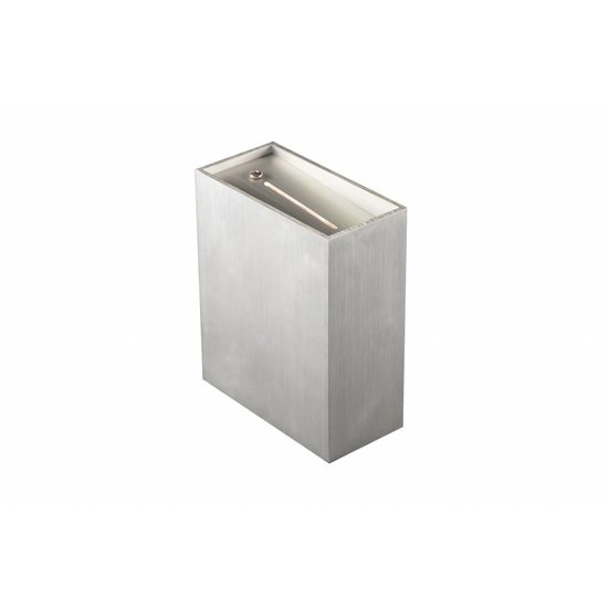 Wandleuchte weiß, schwarz, grau oben G9 125mm hoch
