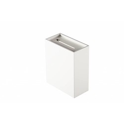 Fantasia Hypnose wall lamp white, up-down light, G9 fitting