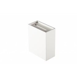 Fantasia Hypnose wandlamp wit, up-down verlichting, G9 fitting