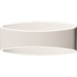 Fantasia Myra Wandleuchte LED grau Aluminium oval 5W