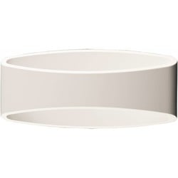 Myra wall light LED oval grey aluminium 5W dimmable