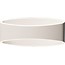 Wandlamp zwart goud, wit, grijs LED ovaal 5W 175mm breed