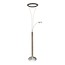 Floor lamp LED dimmable with reading light 30W + 6W LED