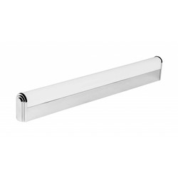 Aplique baño LED cromo plexi 12W 610mm largo IP44