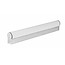 Fantasia Omi ronde LED wandlamp voor de badkamer, chroom, 600mm lang, 12W, 2700K, IP44 waterdicht