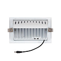 Foco empotrable LED rectangular 30W regulable