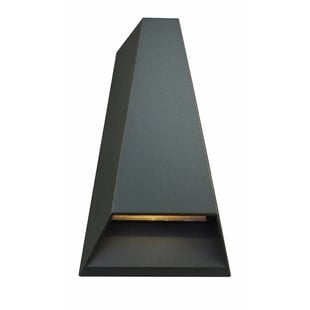Fantasia Axo wandlamp buiten LED wit IP54 2x3W 173mm hoog