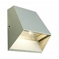 Fantasia Fantasia TRIUM outdoor wall light LED 6W, 480 lumen, 3000K warm white, rust, IP54, 125 x 125 x 63.5 mm, aluminum/plexi