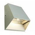 Wandlamp buiten LED 6W grafiet/wit/zilver/roest IP54 125mm hoog