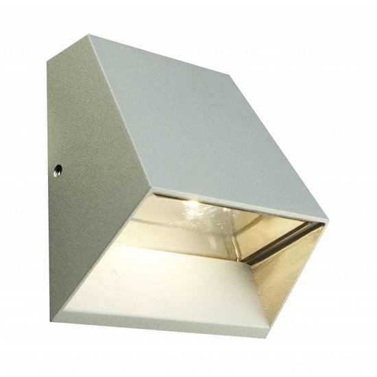 Außenwandleuchte LED 6W Graphit/Weiß/Silber/Rost IP54 125mm hoch