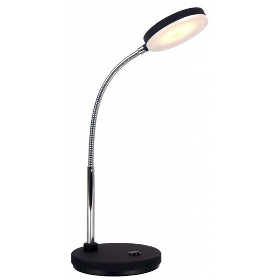 Lampe de bureau LED blanche ou noire pliable 5W 350mm haut