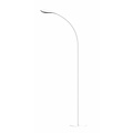 Fantasia Zonic vloerlamp met plooibare arm in zwart, LED 4,5W, 480 lumen, 3000K warm wit, hoogte 1400mm