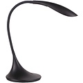 Fantasia Zonic Schreibtischlampe LED, klappbar, schwarz, 4,5W SMD LED, 480 Lumen, 3000K warmweiß, IP20